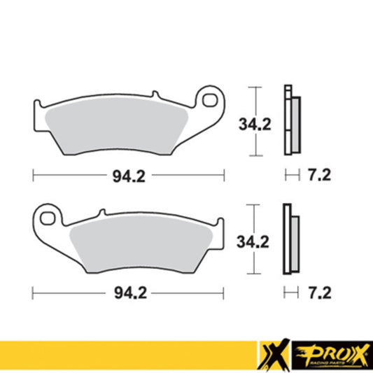 Honda CRF 250 / 450 02-20 Etujarrupalat [ProX]
