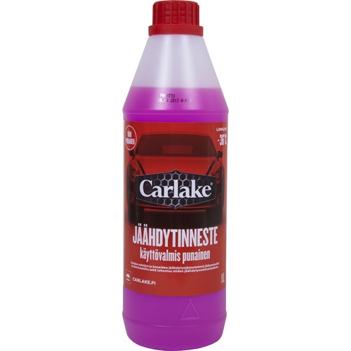 Jäähdytinneste Punainen Käyttövalmis -36c 1L [Carlake]