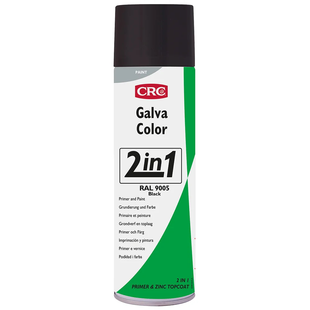 Galvacolor RAL9005, Musta Sinkkimaali 500ml [CRC]