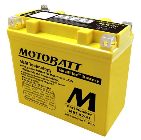 MBTX20U Akku 12v 23,5Ah [Motobatt]